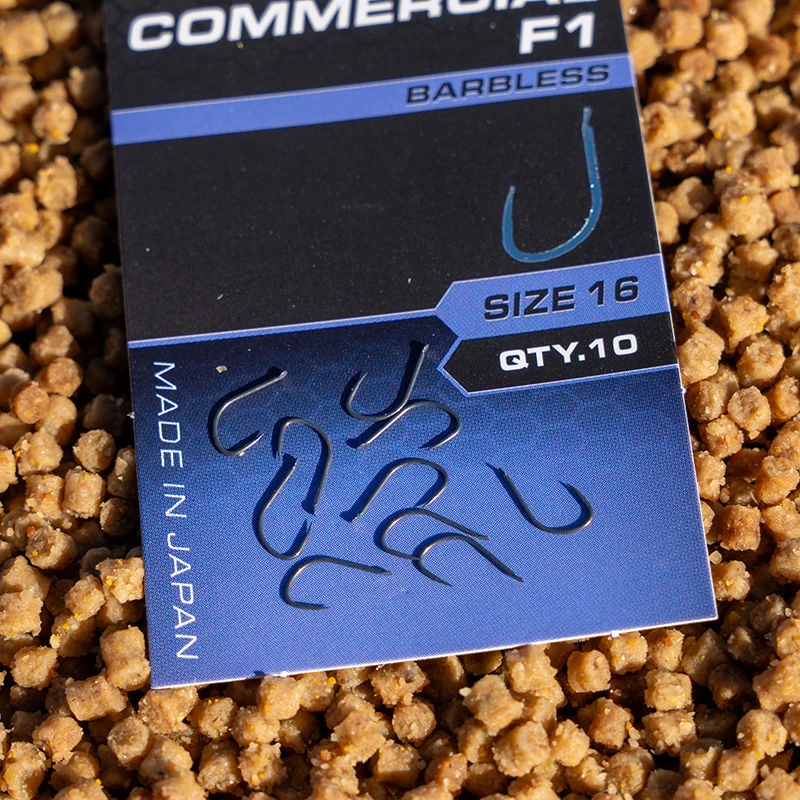 Matrix X2 Commercial F1 Barbless Spade End Hooks